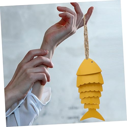 Miniatura 8 de GANAZONO Campanas de viento al aire libre únicas del arte de los pescados Koi del arte del viento para la decoración del jardín