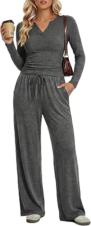 2 Piece Lounge Sets for Women 2026 Fall Fashion Outfits