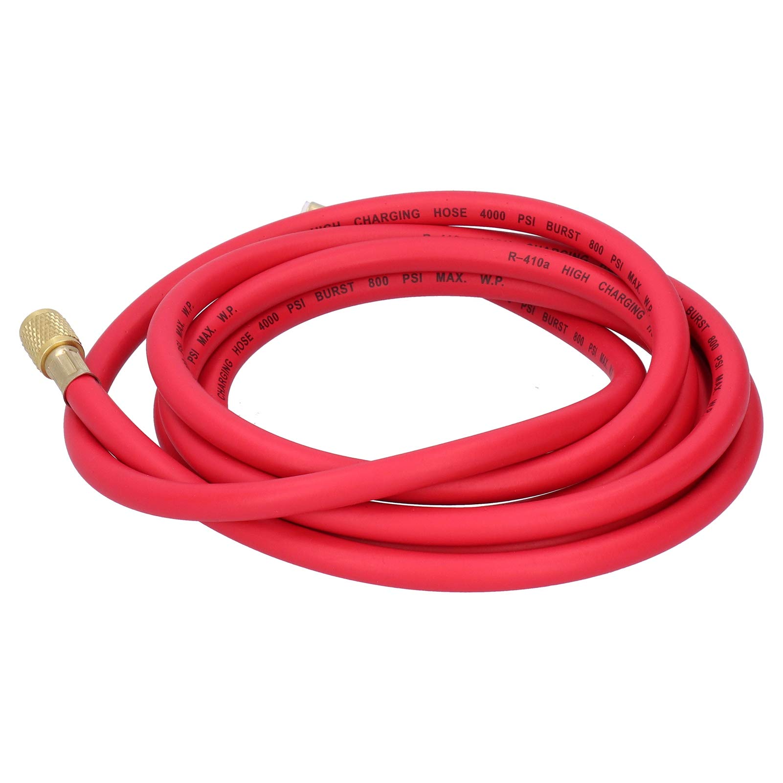 Tubo di ricarica del refrigerante, tubi di ricarica per refrigerante Strumento di riparazione dell'aria condizionata dell'auto per l'aggiunta di fluoruro del tubo(3m for R410)