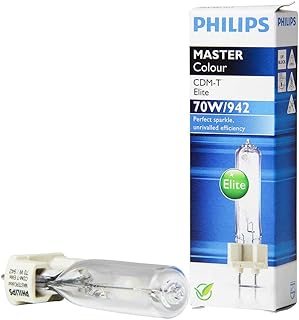 PHILIPS MASTERColour CDM-T Elite 70W/942 G12 7500Lm 4200K 90CRI C139/E HID Bulb
