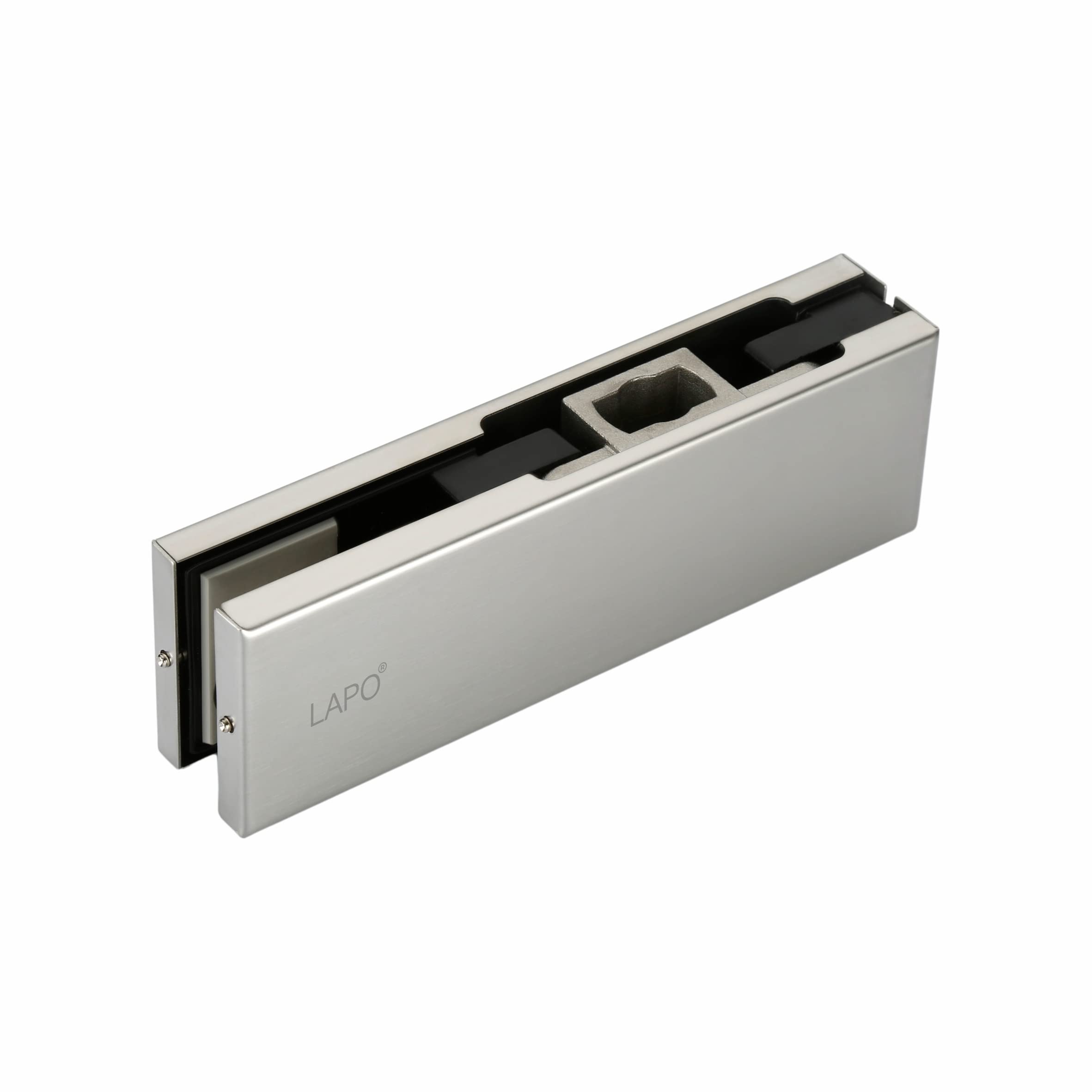 LAPO Heavy Duty Glass Door Bottom Patch Fitting Stainless Steel Glass Door Accessories(Silver Finish) Pack of 1 (B0C6QL7JFD) Amazon Price History, Amazon Price Tracker