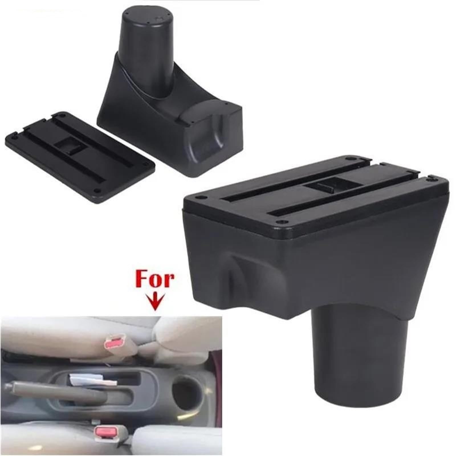 Accoudoir Voiture Protection Console Centrale Pièces Intérieures Dédiées À La Rénovation Pour Nissan Pour March Pour Micra K13 MK4 IV(Type A)