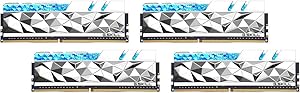G.Skill Trident Z Royal Elite Series [Silver] 64GB (4 x 16GB) 288-Pin SDRAM DDR4 3600 (PC4-28800) CL16-19-19-39 1.35V Quad Channel Desktop Memory Model F4-3600C16Q-64GTESC