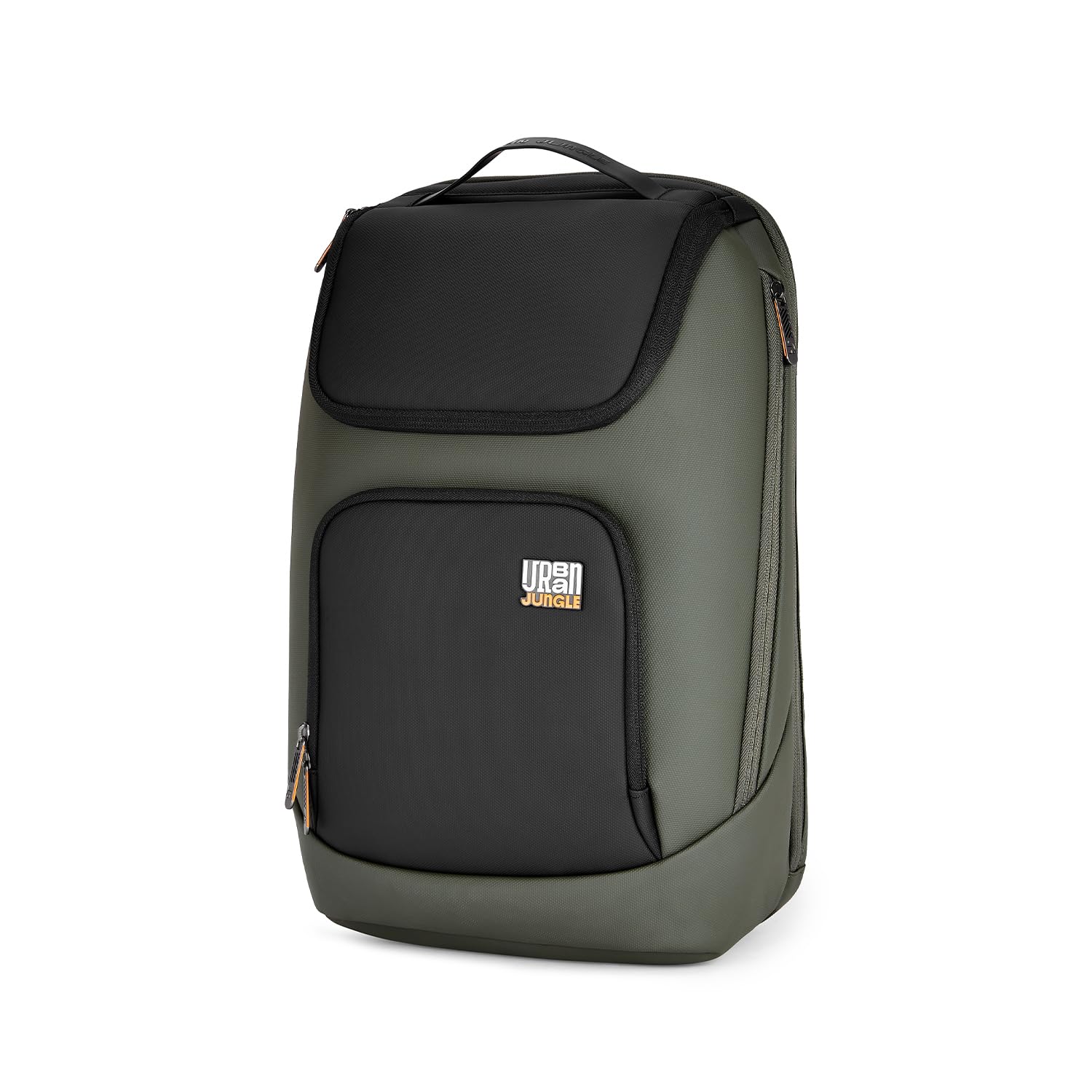 Urban Jungle by Safari, Hive workpack, 18 Liters, Water Resistant, Premium Polyester Laptop Backpack and Trolley Sleeve for Men and Women (Olive)-picture-21