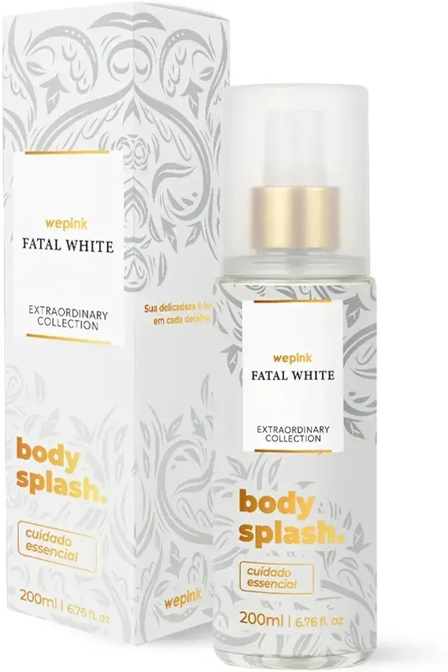 Body Splash Desodorante Colonia 200ml (Fatal White - Extraordinary Collection)