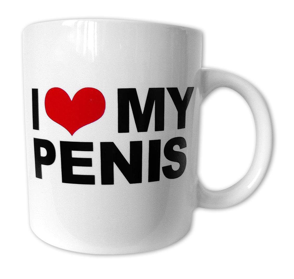 Close Up I Love My Penis Mug