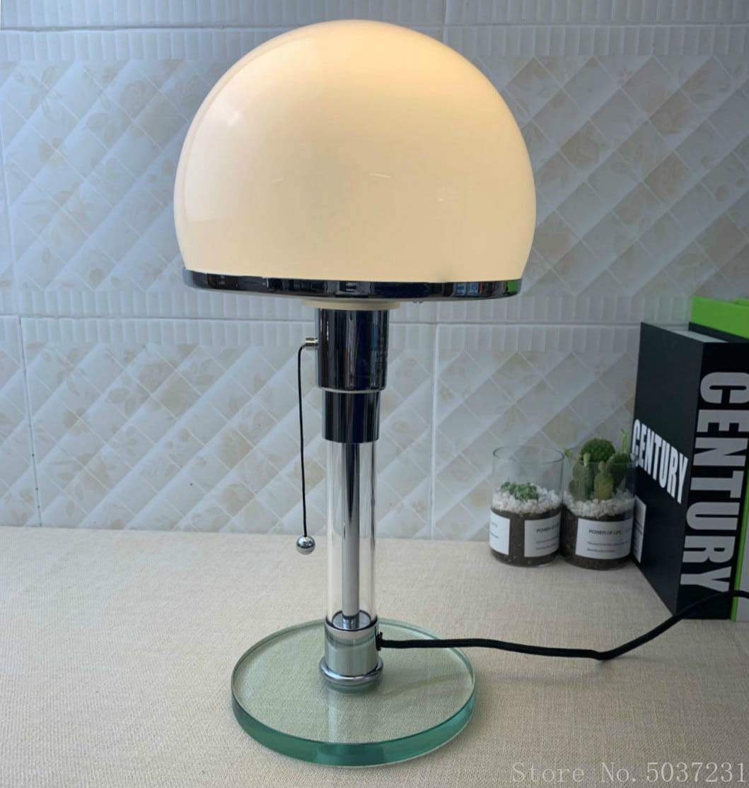 Tafellamp Deense designer tafellamp Bauhaus-lamp Scandinavische glans Glas Led-bureauverlichting Slaapkamer Nachtkastje Lamp Home Deco Staande lamp