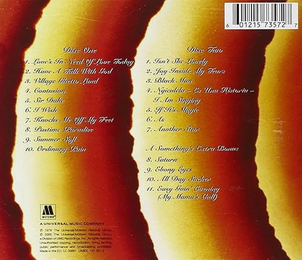 Songs in the Key of Life