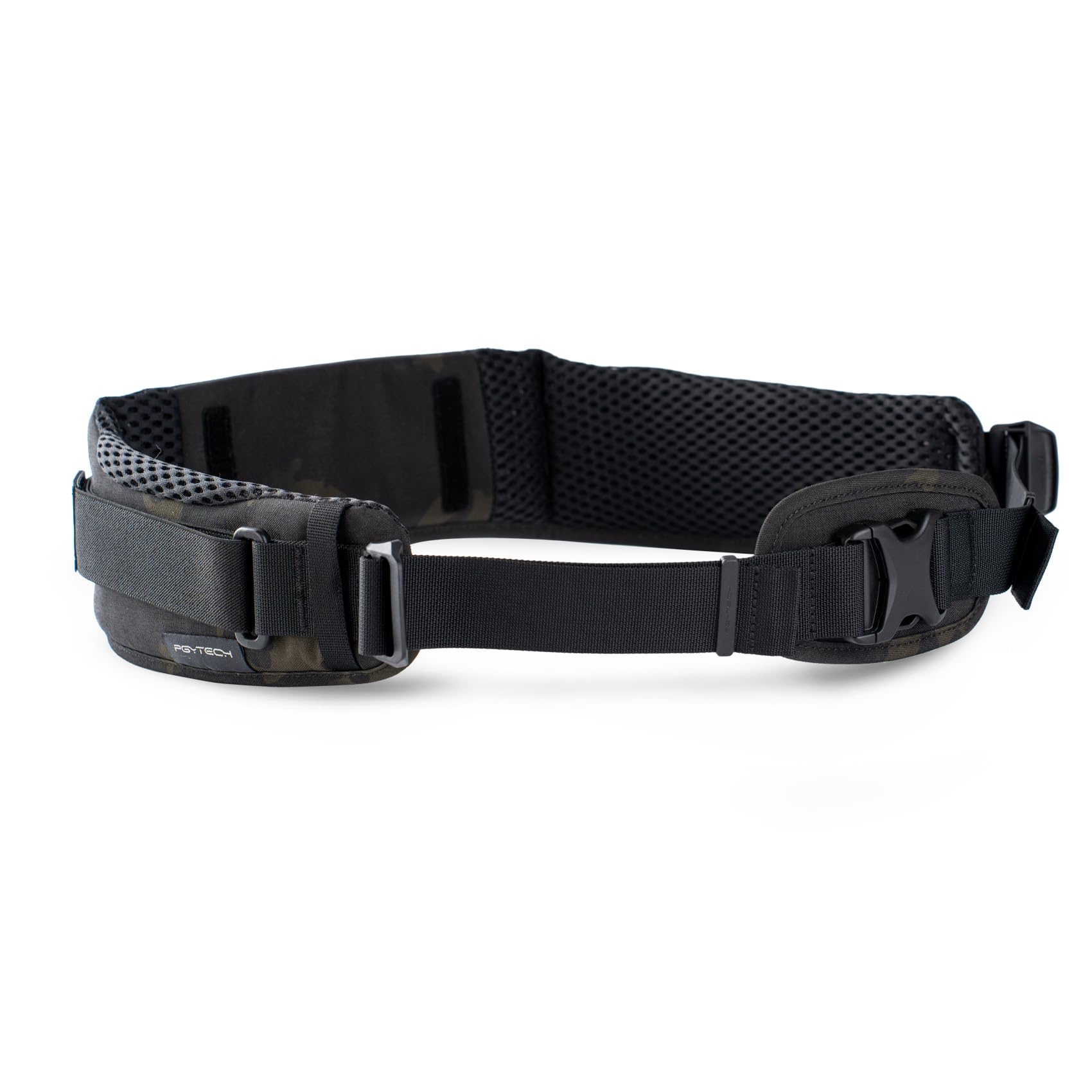 PGYTECH OneMo Sangle ventrale pour appareil photo, pour équipement lourd, rembourrée et respirante, compatible avec sac à dos OneMo TAC, clip de fermeture rapide, sac pour objectif, sac à filtre, noir