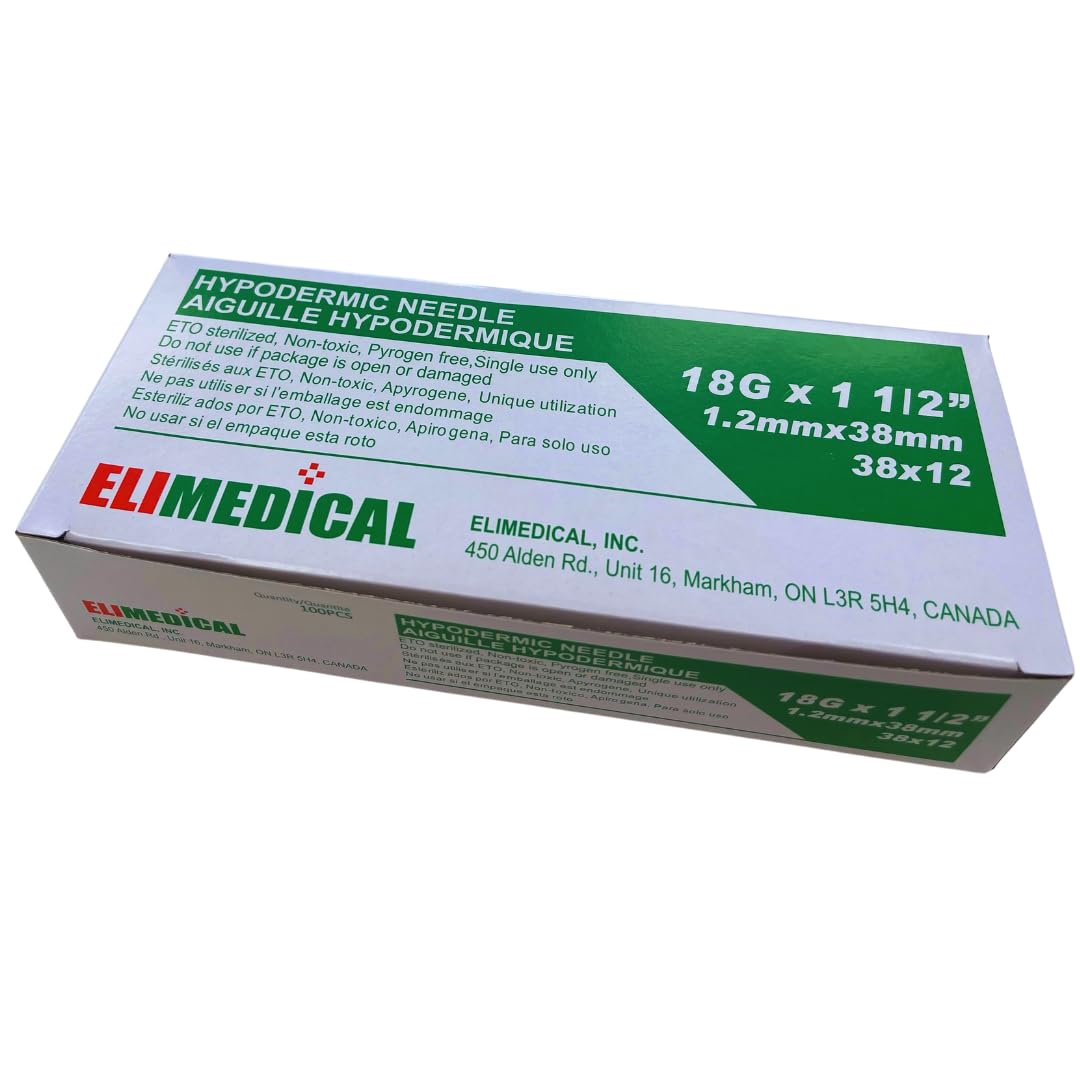 Veterinary Hypodermic Needles - 100/Box -6