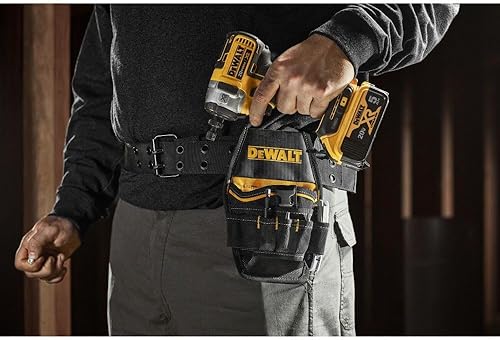 Miniatura 3 de DEWALT Funda de taladro para cinturón de herramientas, duradera, fácil acceso a herramientas (DWST540502)