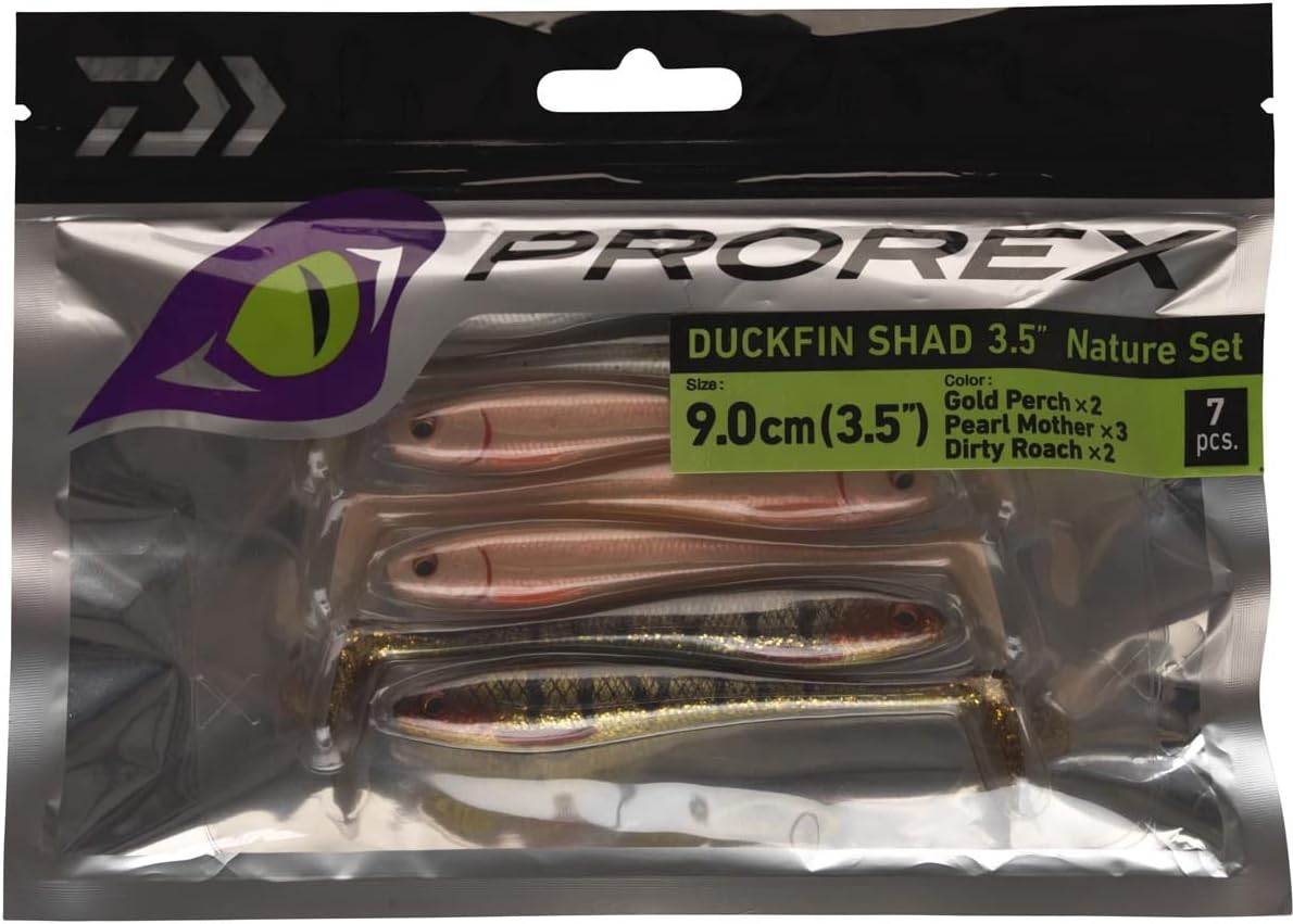 Daiwa Prorex Duckfin Shad Set - Rubber Fish Fishing Set
