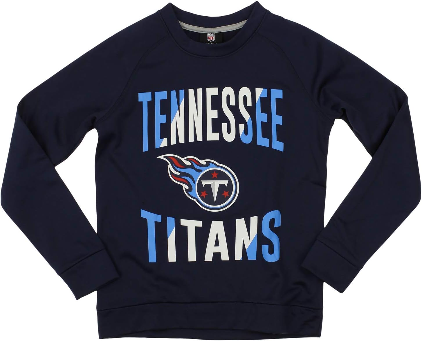 Outerstuff NFL Boys Youth (8-20) / Kids (4-7) Performance Fleece Crew Neck Long Sleeve Sweatshirt- Team Options