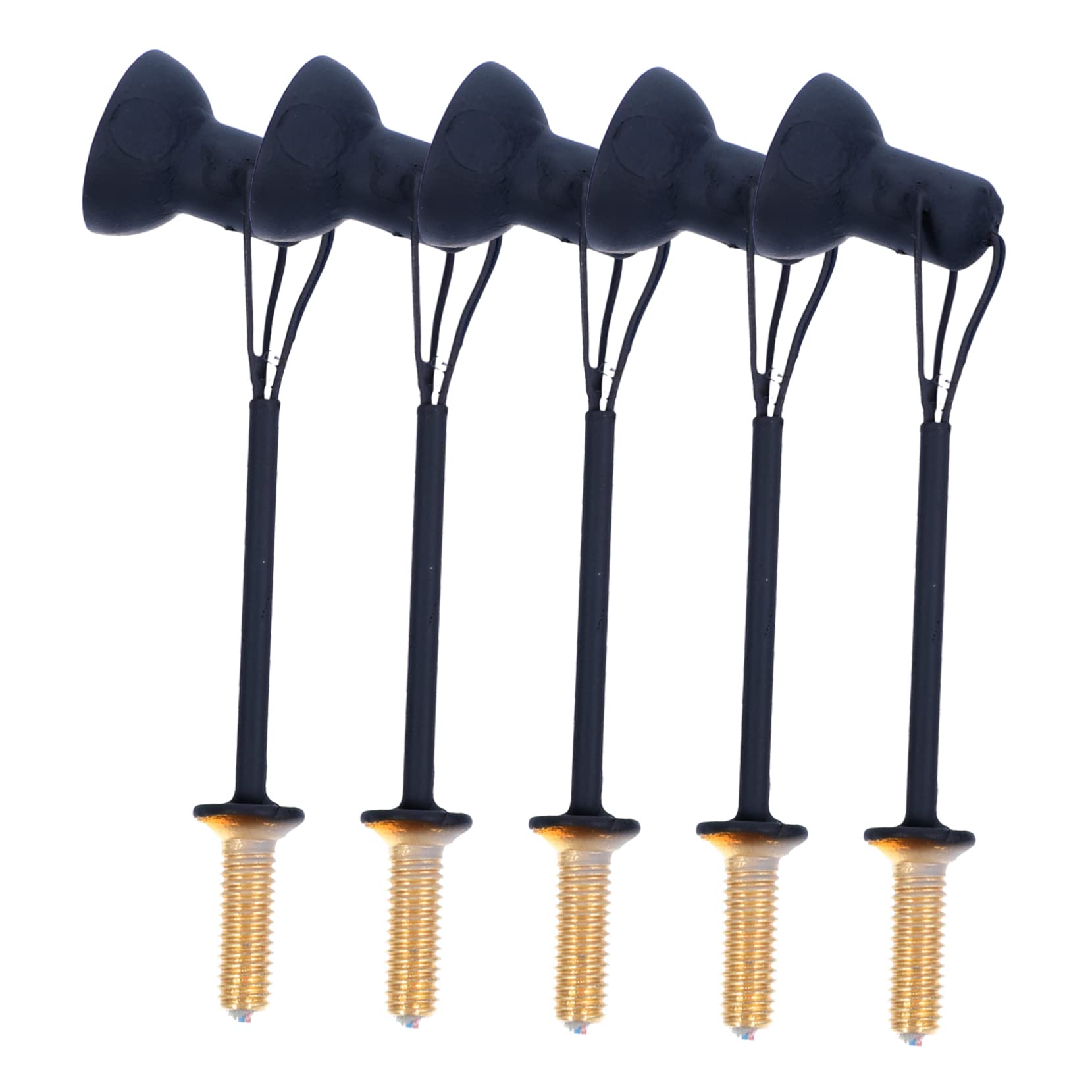 FELTECHELECTR 2sets Sand Decor Mini Spotlights for Displays Table Spotlight Lamp Model 5pcs*2