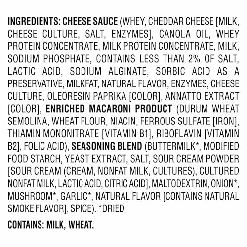 Velveeta Skillets Creamy Beef Stroganoff One Pan Dinner Kit with Cheese Sauce (Pasta & Seasonings, 11.6 oz Box) - Thumbnail 3