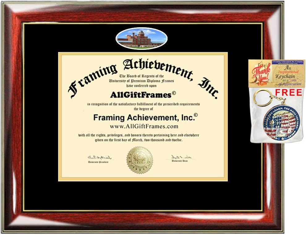 AllGiftFrames Metropolitan State University Denver Diploma Frame School Campus Photo Double Matting Degree Framing Graduation Gift Bachelor Master MBA Doctorate PHD Certificate Holder Case