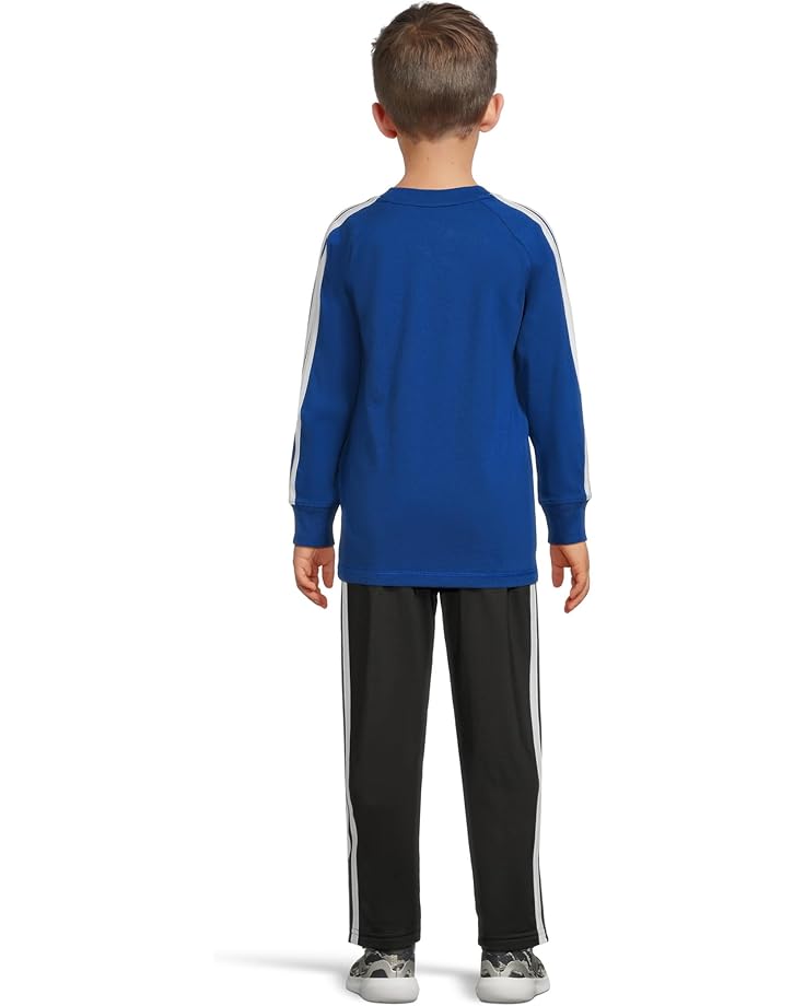 adidas Kids 3S Raglan Cotton Tee & Pant Set (Toddler/Little Kid) - #2 of 4