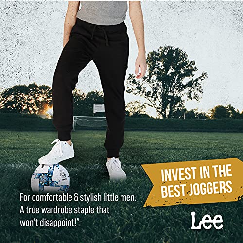 Lee Boys' 2pk Fleece Jogger Sweatpants4