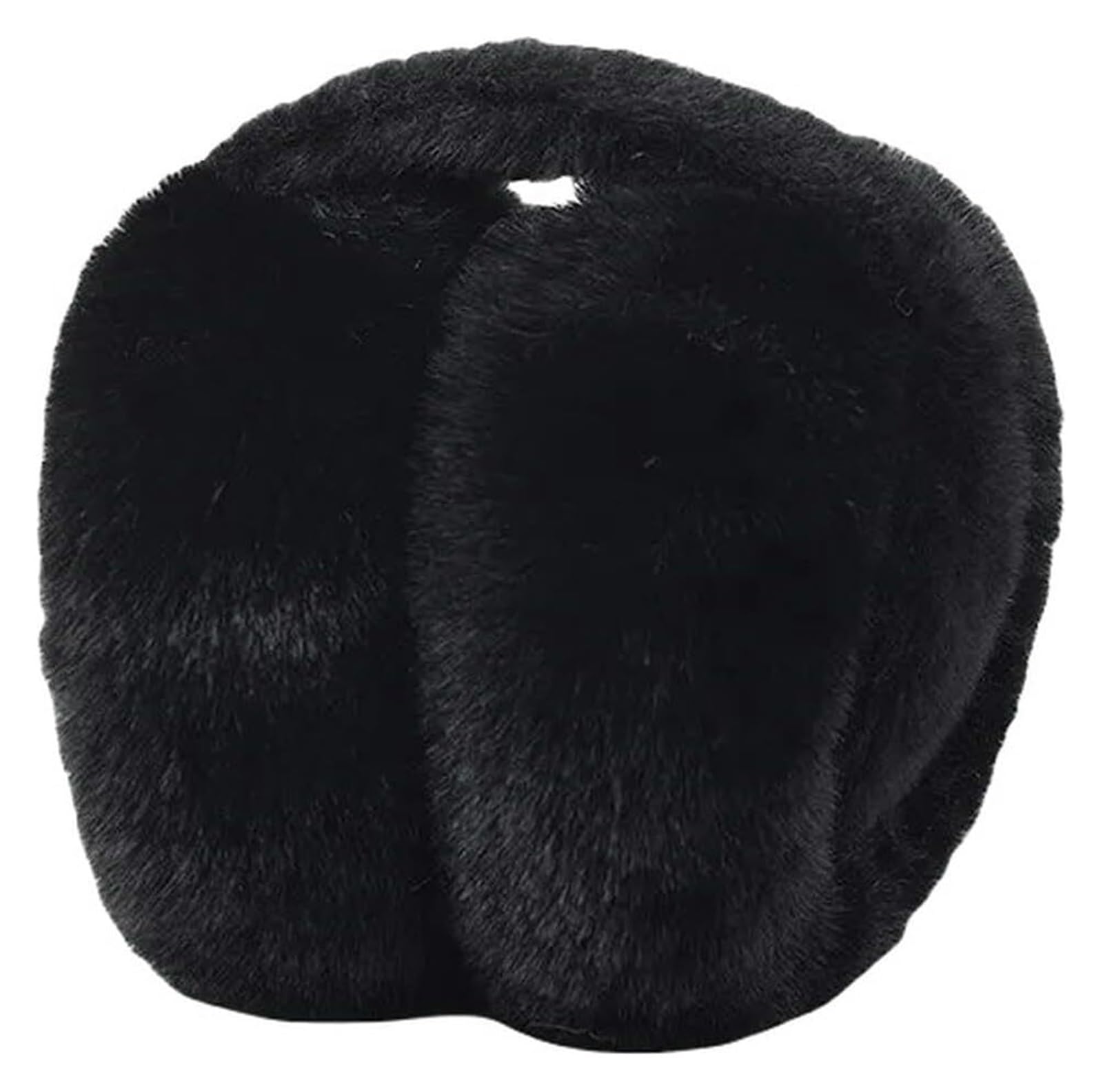 HLHLH Warm Earmuffs,Earmuffs Fashionable Plush Earmuffs For Winter Women, Providing Warmth And Ear Protection. Foldable Anti Freezing Ear Covers(Black)