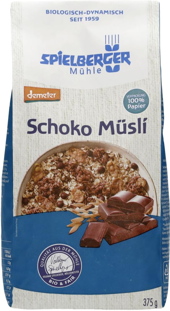 Schoko Müsli, demeter 12 x 375 g