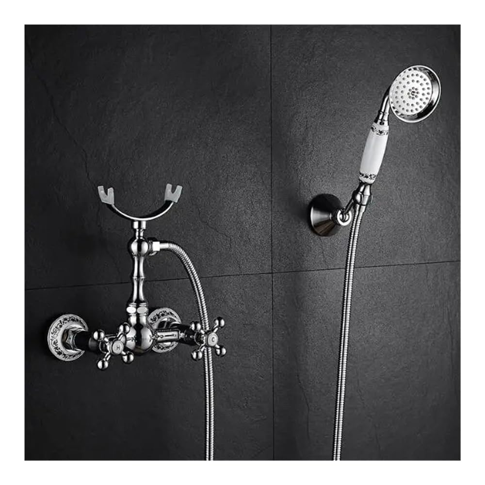 Robinet de douche à pluie mural XT364 pour remplacer un vieux mélangeur de baignoire