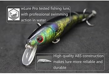 Amazon.co.jp: 魚の餌 フレーク 10cm 14gジョイント2セグメントタイト