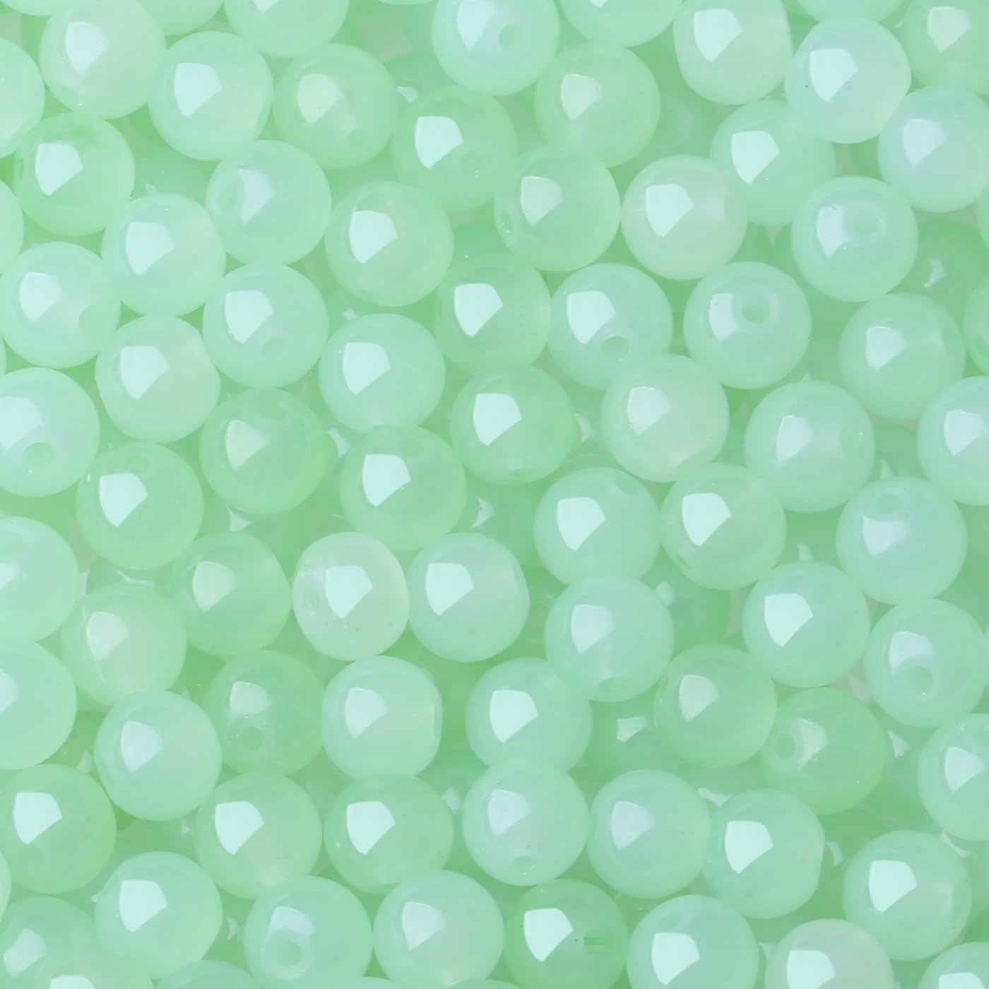 500 Glass Beads for Bracelets - Crafting Supplies -27