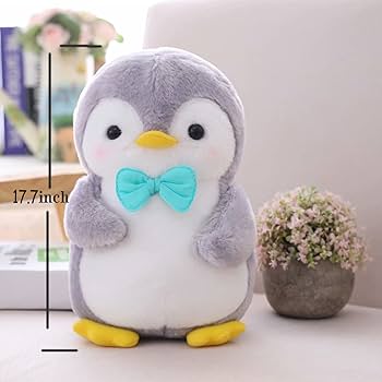 Amazon.co.jp: ペンギンクッションです ペンギン2匹のかわいい