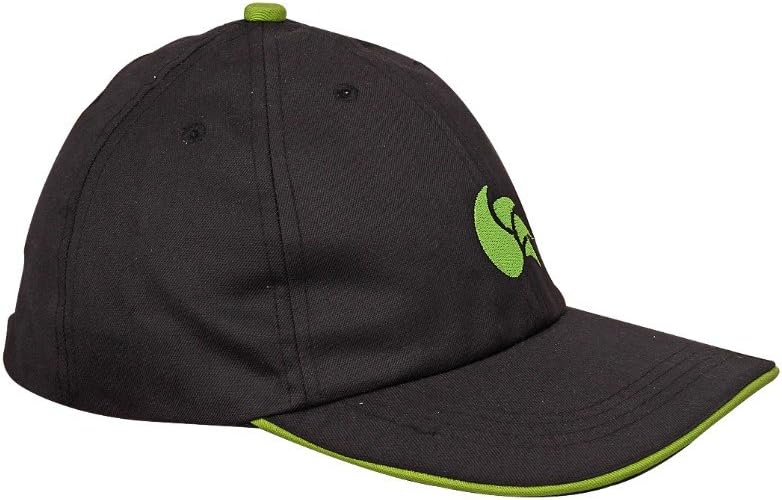 DSC Unisex's 1500834 Attitude Cricket Cap (Black), Free Size