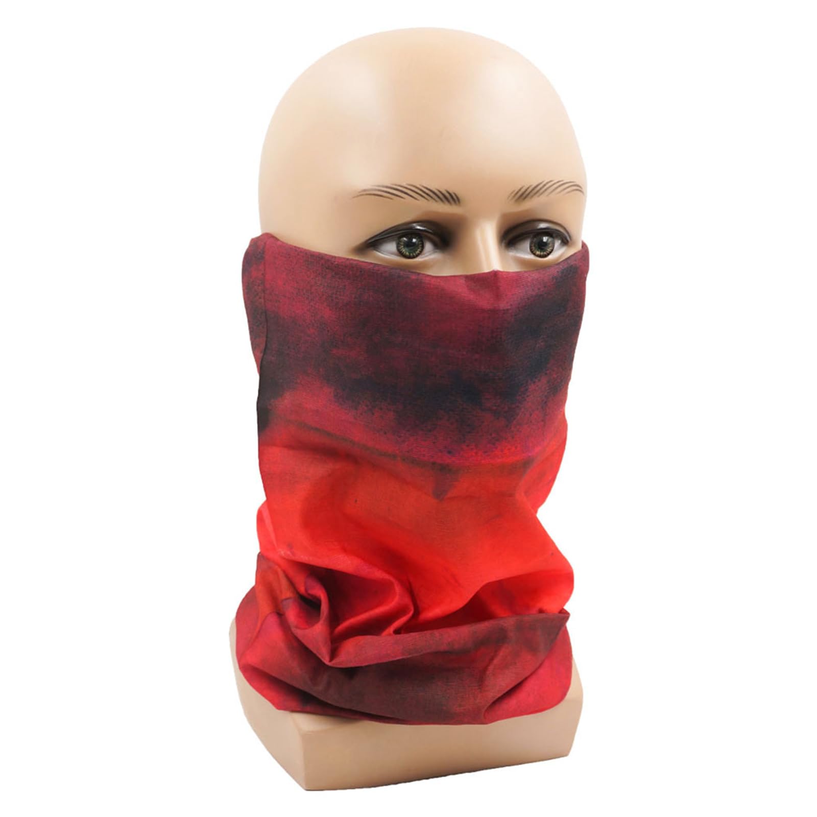 DRAGONRUN Half Face Bandana Neck Gaiter Warmer Winter Multifunctional Motorcycle Neckchiefs Neckwear Lightweight Scarf