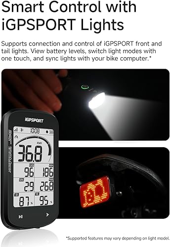 Miniatura 9 de iGPSPORT BSC100MAX GPS Bike Computer, 3 '' Pantalla Auto StartStop Custom Data 40H Impermeable Bicicletas Computadora Inalámbrica