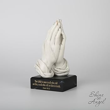 Amazon.com: ShineOnAngel Praying Hands Statue Religious Sculpture