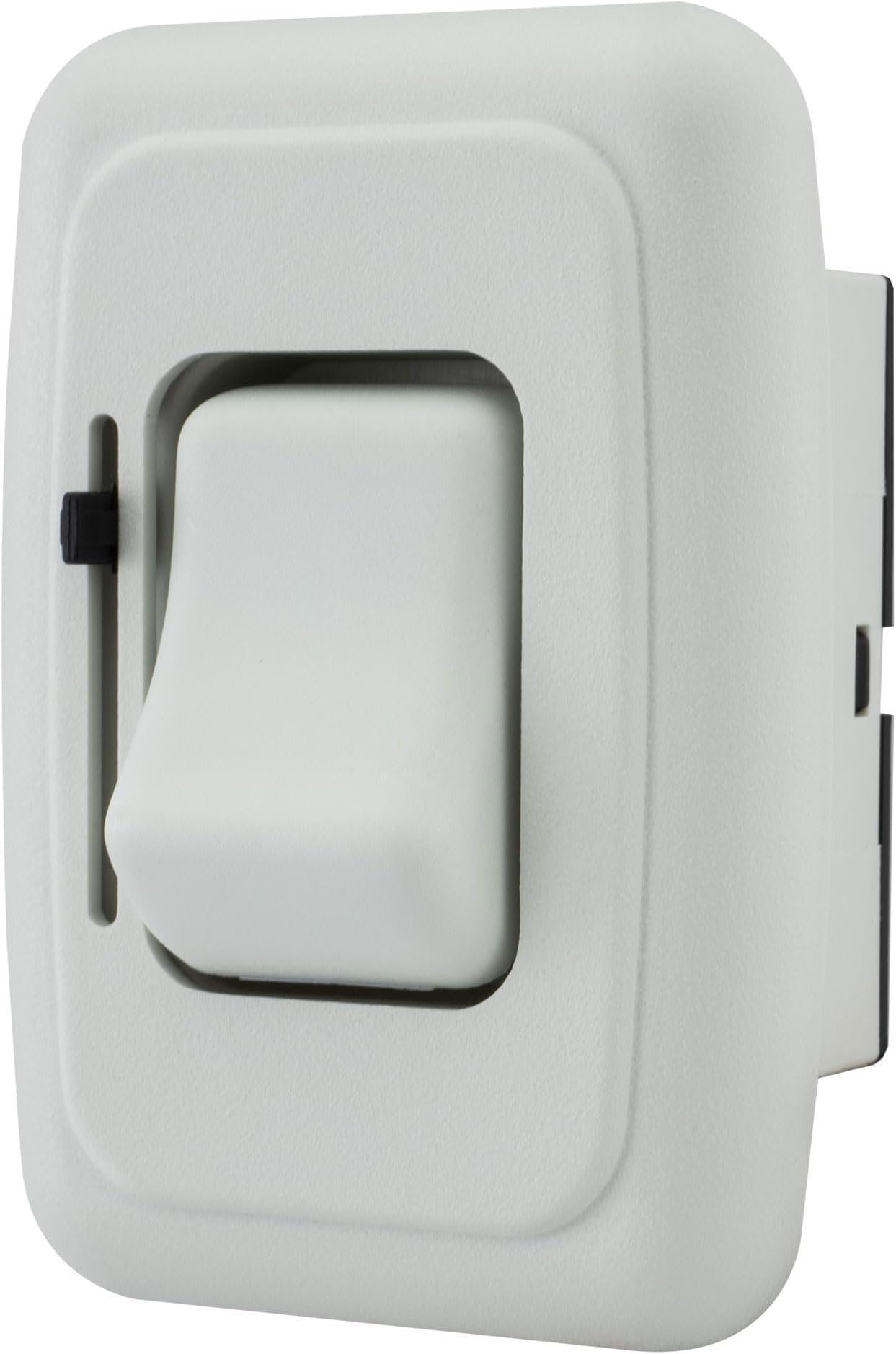 12 Volt DC Dimmer Switch for LED, Halogen, Incandescent - RV, Auto, Truck, Marine, and Strip Lighting (Slider, White)