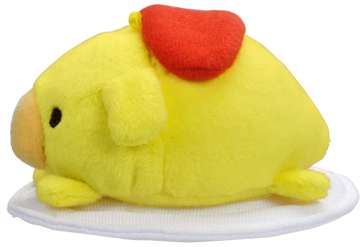 希少 タグ有 おじぱん オムライヌ マスコット ぬいぐるみ Amazon.co.jp: おじぱん ボールチェーンマスコット オムライヌ : おもちゃ