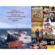 Raise the Titanic Jason Robards, Alec Guinness + 7 Bonus Action Movies All Quiet on Western Front/Borderline/Love and Bullets/Capricorn One/Eagle Has Landed/Cassandra Crossing/Domino Principle
