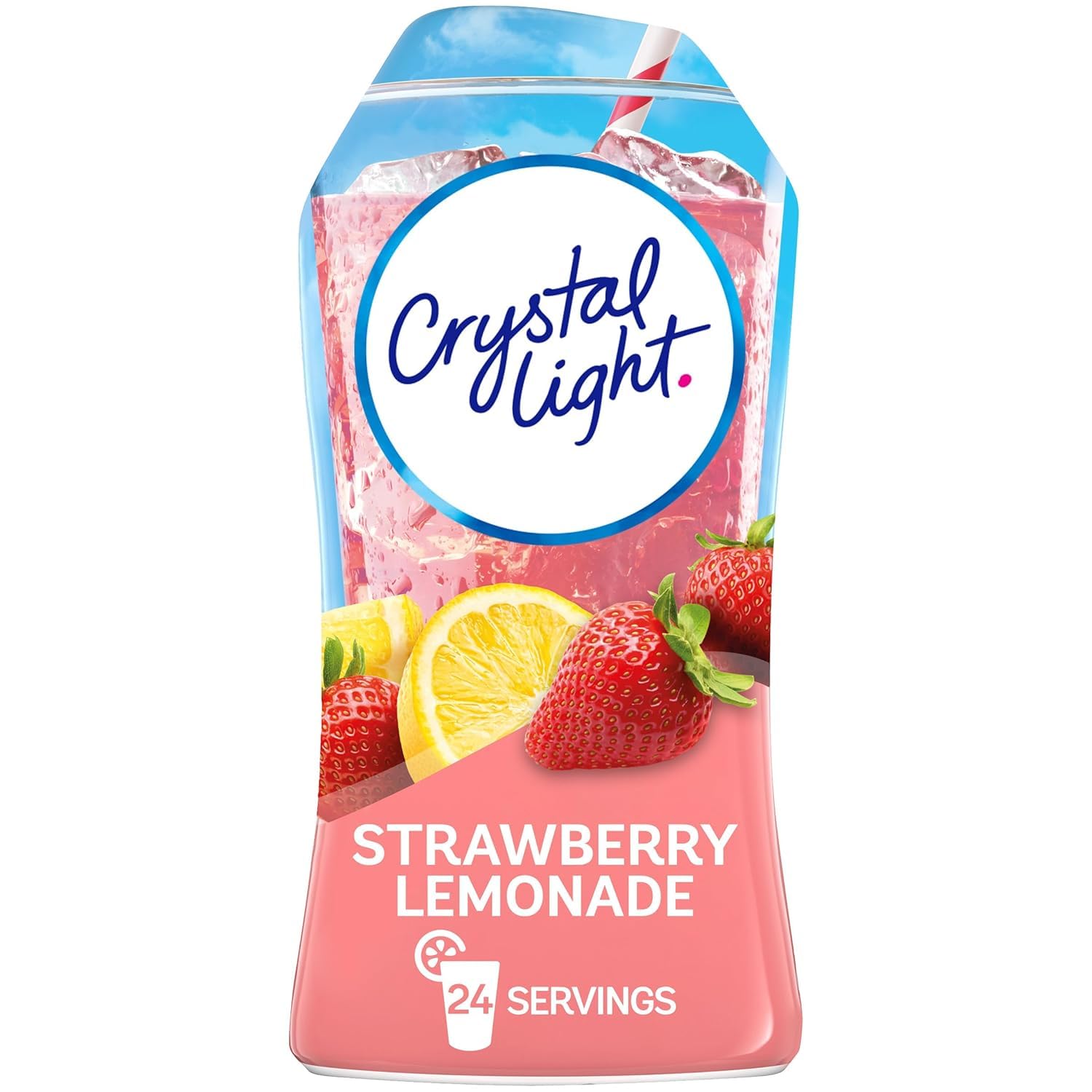 Crystal Light Classic Orange Pitcher Packets (2.5 oz) & Sugar-Free Liquid Water Enhancers, Mango Passionfruit and Strawberry Lemonade (1.62 fl oz Each) (Variety Pack)
