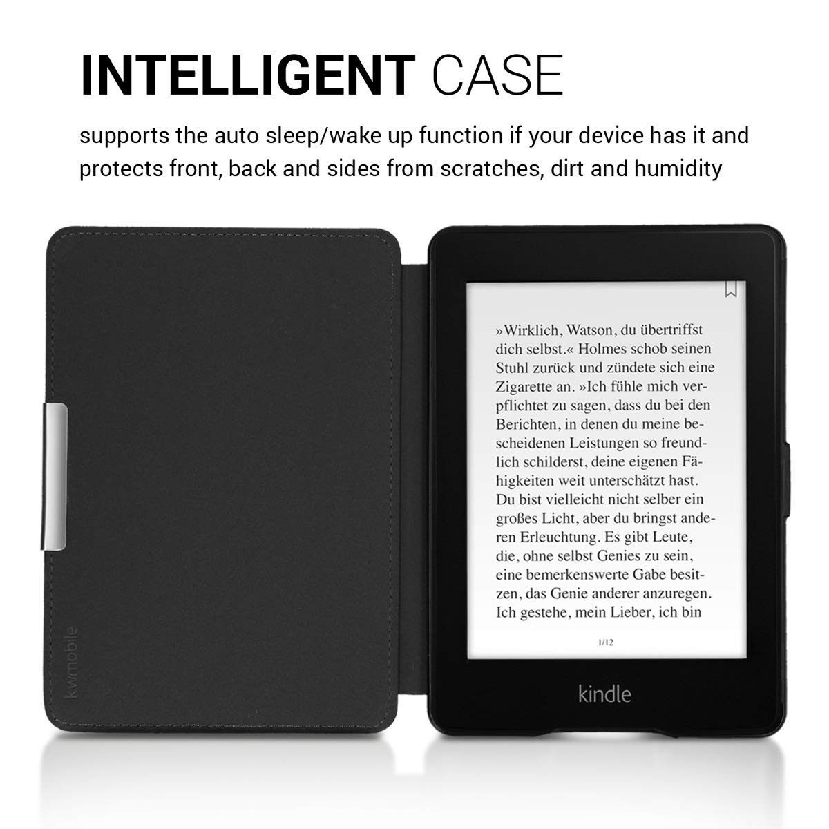 Tbest Pour étui Kindle Paperwhite Étui De Protection Pour Liseuse En