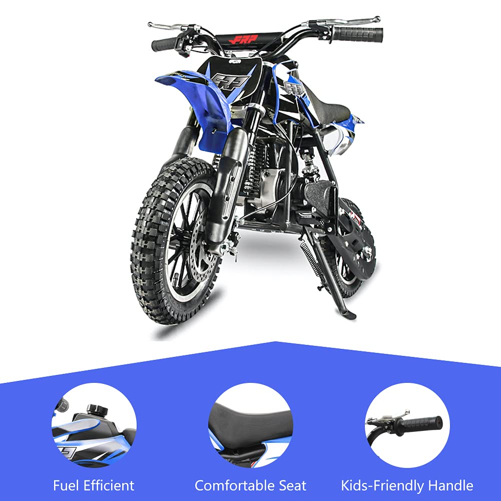 Fit Right FRP DB001 50CC 2Stroke Kids Dirt Off Road Mini Dirt Bike