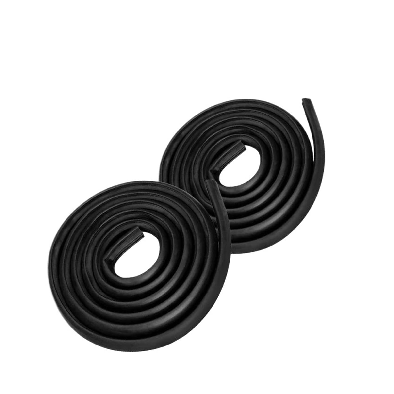 Yijiavsx One Color Car Weather Stripping 2X For Vw For Transporter 2003-2015 Mk5 T5 Front Door Seal 7E0837911b 7E0837912b