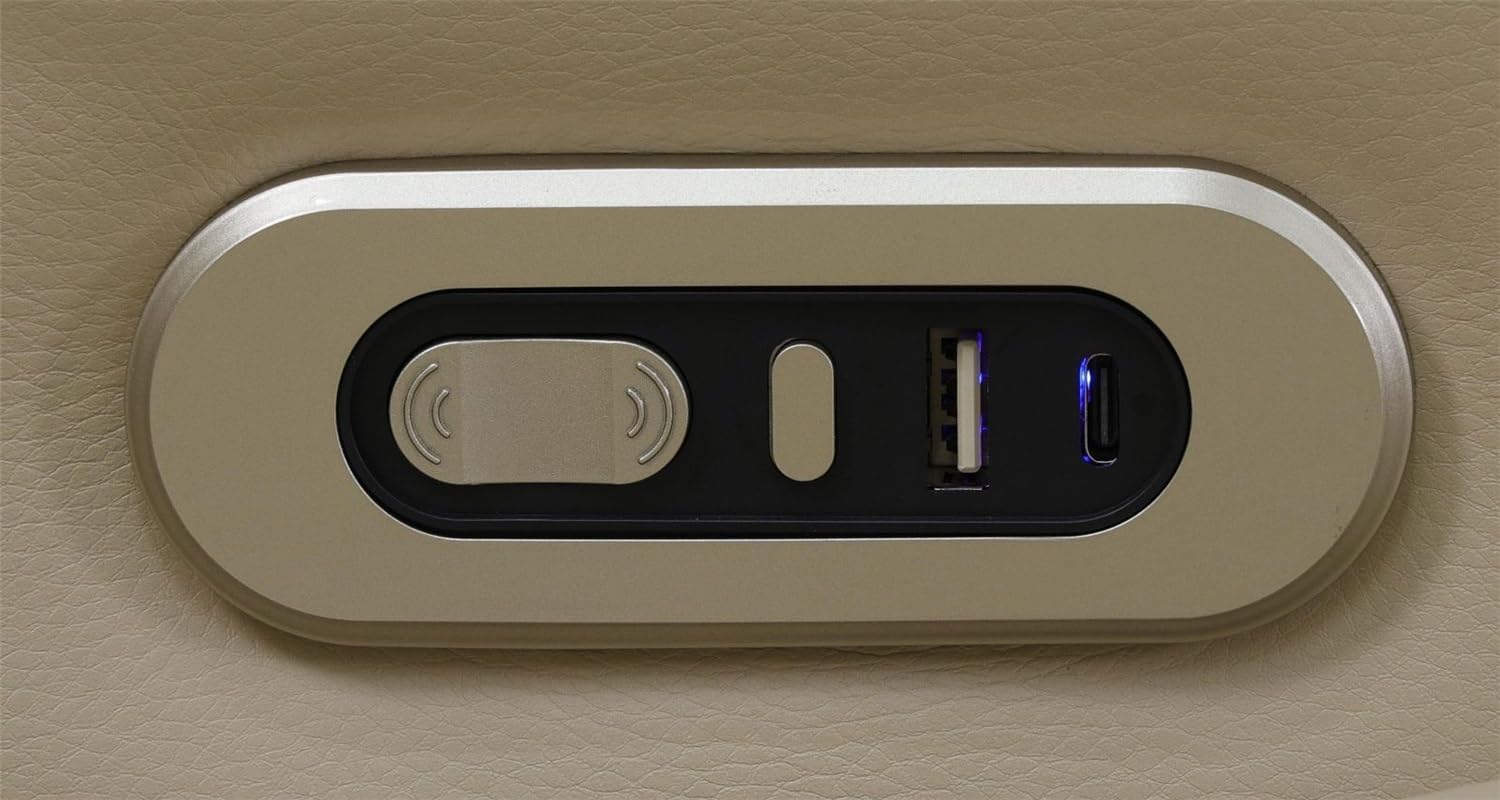 3-Piece Recliner Sofa Set Beige Breathing Leather Living Room