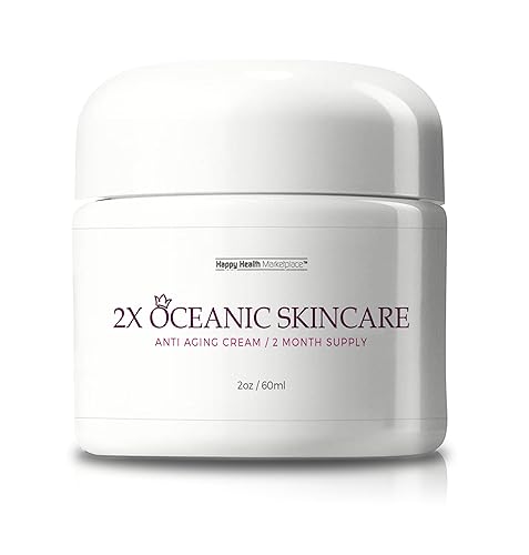 2X Oceanic Skin Care Cream - Crema antienvejecimiento para 2 meses de suministro - Crema facial nutritiva con infusión de colágeno y vitaminas -