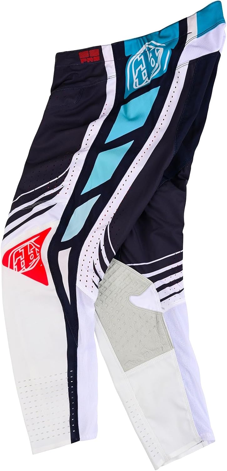 Troy Lee Designs SE Pro Motorcycle/Dirt Bike Pants for Men, Multiple Sizes/Colors, Durable, Ventilated and Flexible, Wavez Phantom/Turquoise, 32, SKU 201607033