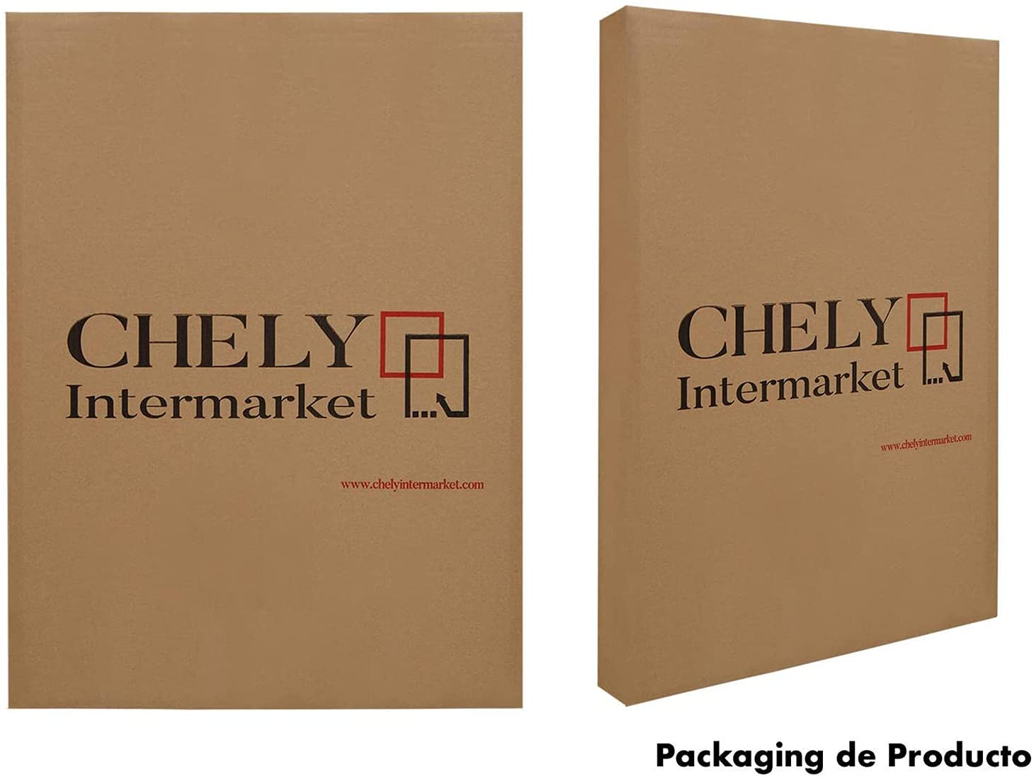 CHELY INTERMARKET | Cadre photo 30x30cm MOD-296 (Paquet 3 unités - Blanc) | Fabriqué en bois, largeur du cadre 1,5cm avec finition élégante | Cadre des titres et certificats (296-30x30-1,35)