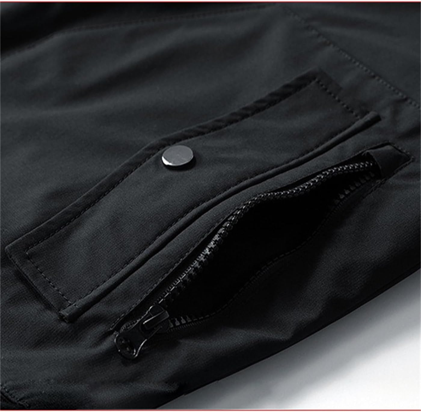 Men's Lightweight Softshell Jacket Tactical Waterproof Windbreaker Rain Jacket for Outdoor Hiking