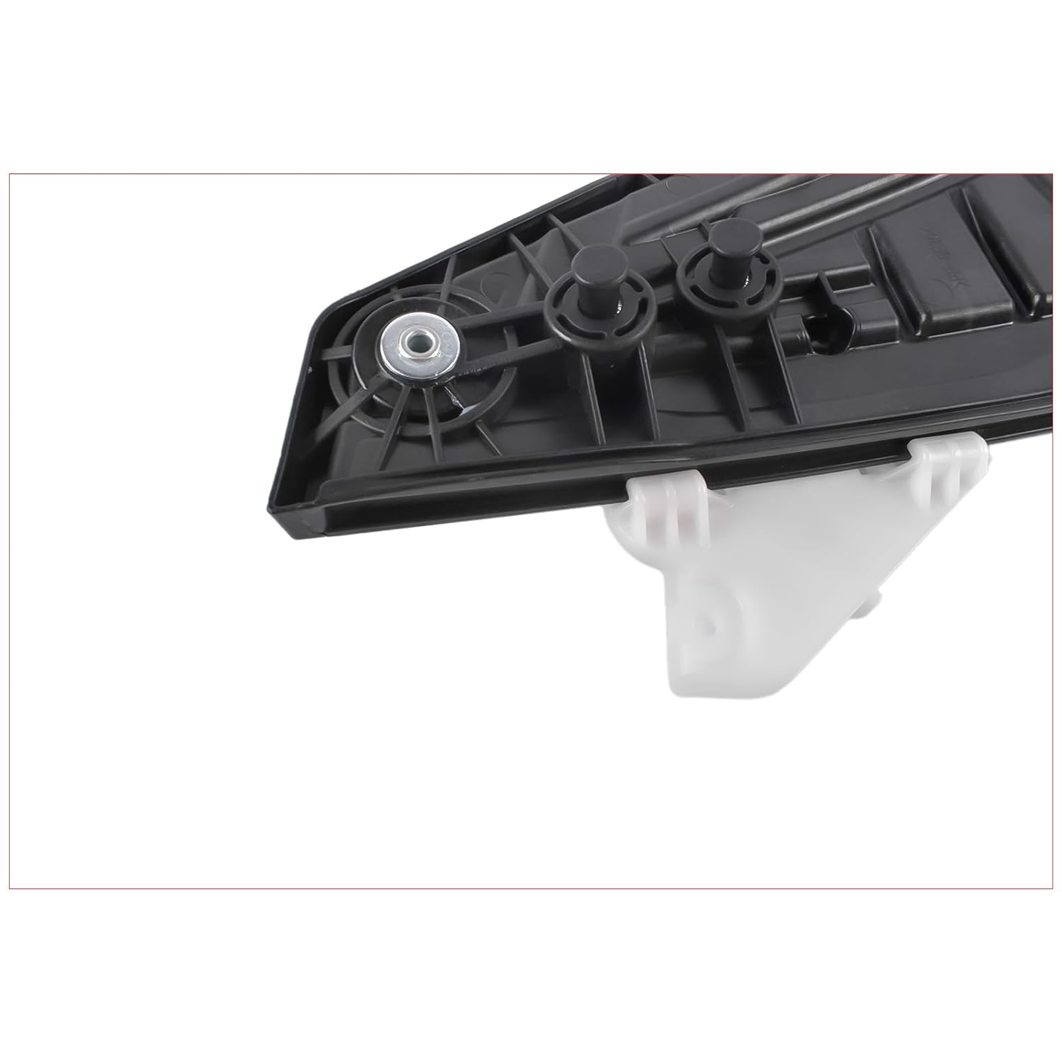 Front Left Power Window Regulator with Motor for Hyundai Veloster 1.6L L4 Models 2012–2017