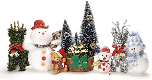 Miniatura 3 de Hying Cintas de Feliz Navidad para lazos de corona, cintas de borde con alambre de Navidad, cinta de terciopelo verde festivo, cintas de feliz año