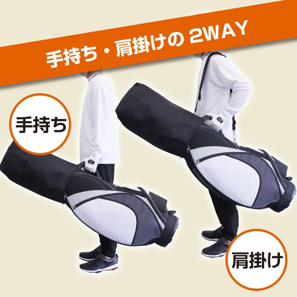 Amazon | IGNIO(イグニオ) ゴルフ キャディバッグ ポリ 9型 軽量 Amazon | IGNIO(イグニオ) ゴルフ キャディバッグ ポリ 9型 軽量