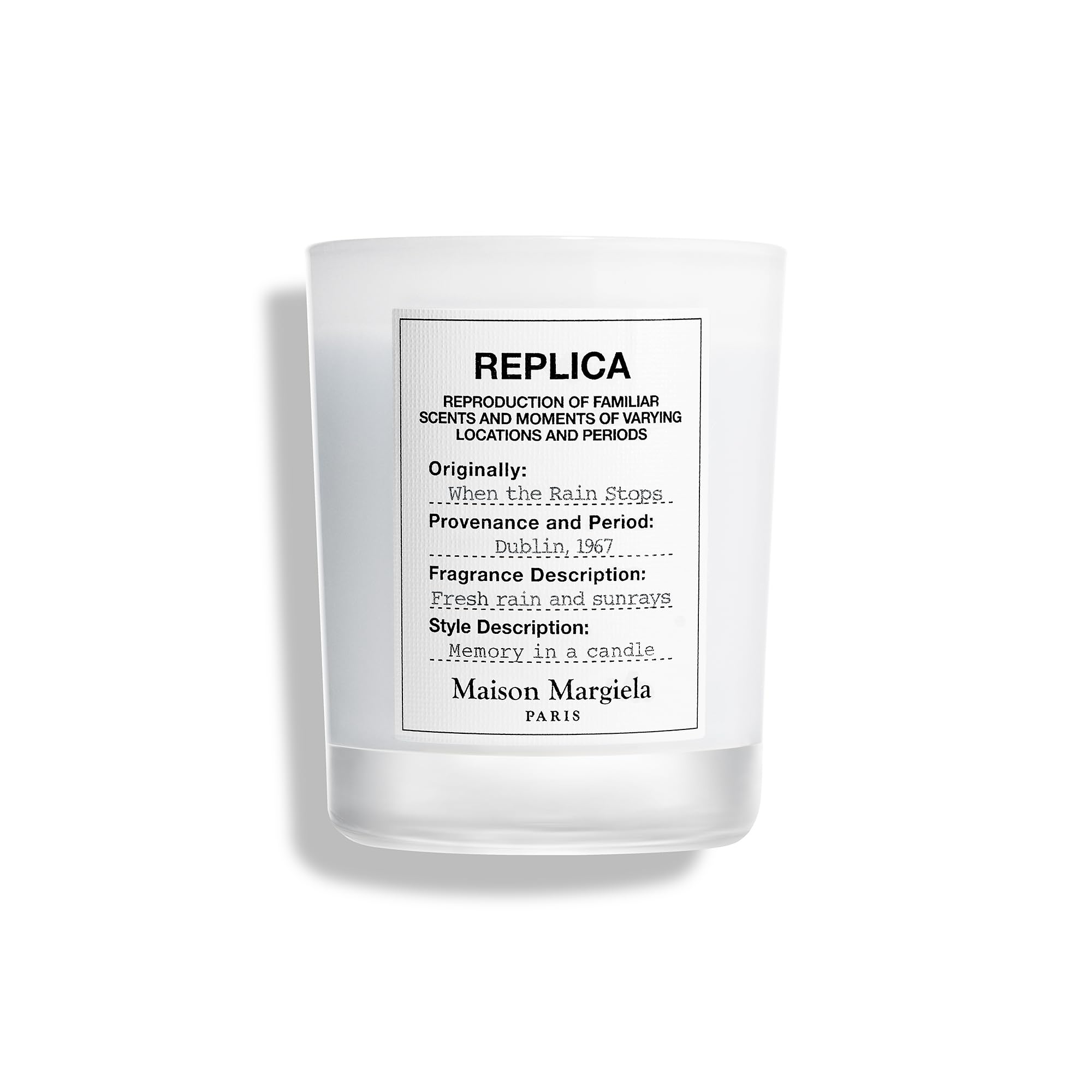 Maison Margiela REPLICA When The Rain Stops Scented Candle 165g
