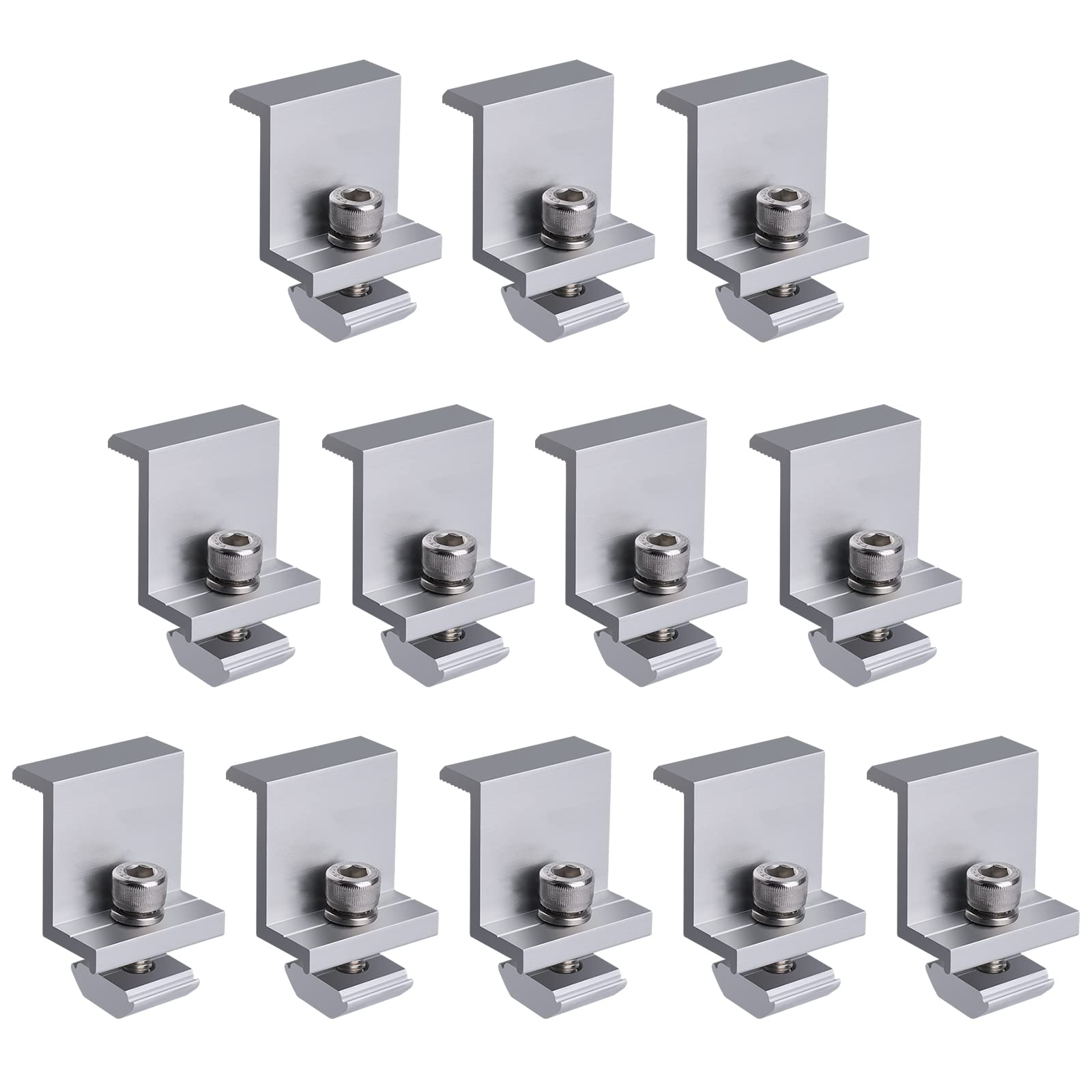 Support de panneau solaire en Z SAVITA 35mm pour fixation stable en aluminium