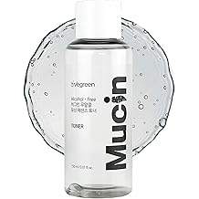 VEGREEN Alcohol-Free Vegan Nature Mucin Essence Toner - Hydrating &amp; Calming Korean Toner with 68% Wild Yam Extract | Skin Barrier Repair &amp; Glass Skin Glow for All Skin Types - 5.07 fl oz